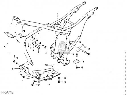 FRAME - DR200 1986 (G)