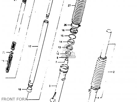 Suzuki DR200 1987 (H) parts lists and schematics