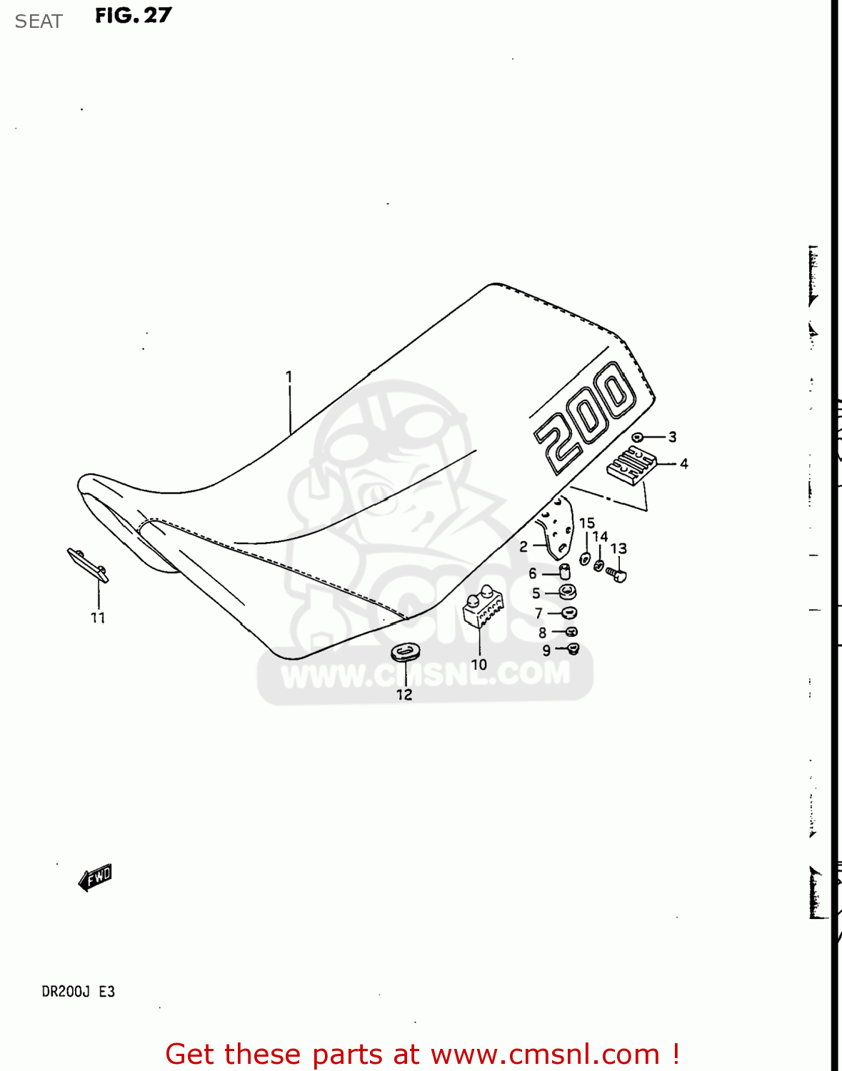 SEAT DR200 1987 (H) USA (E03)