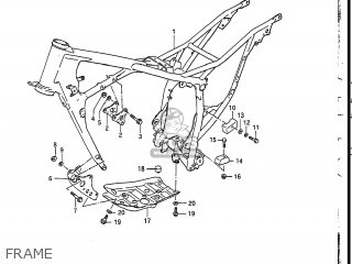 FRAME - DR200 1987 (H) USA (E03)