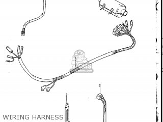WIRING HARNESS - DR200 1987 (H) USA (E03)