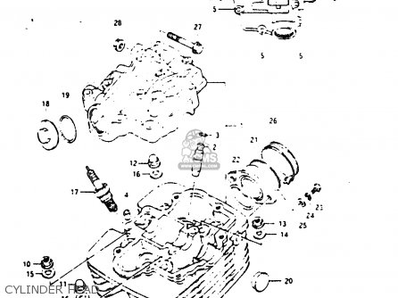 Suzuki DR200 1988 (J) parts lists and schematics