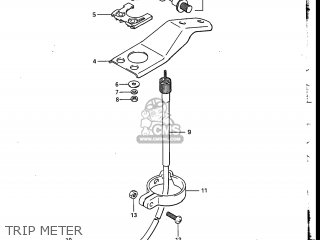 TRIP METER - DR200 1988 (J) USA (E03)