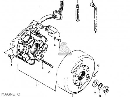 MAGNETO - DR200 1988 (J)