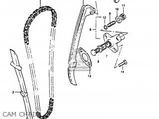 CAM CHAIN - DR200 1988 (J)