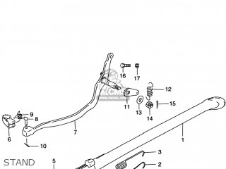 STAND - DR200SE 1996 (T) USA (E03)
