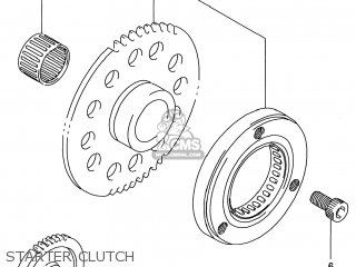STARTER CLUTCH - DR200SE 1996 (T) USA (E03)