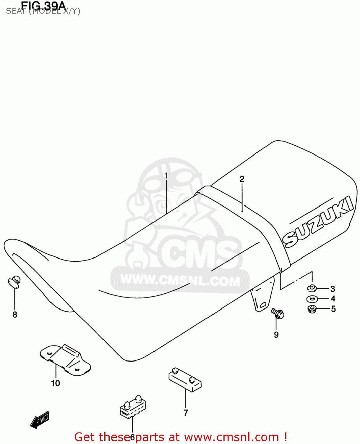 SEAT (MODEL X/Y) DR200SE 1999 (X) USA (E03)