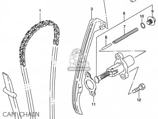 CAM CHAIN - DR200SE 2000 (Y) USA (E03)