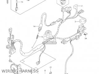 WIRING HARNESS - DR200SE 2001 (K1) USA (E03)