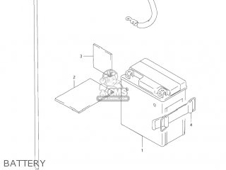 BATTERY - DR200SE 2002 (K2) USA (E03)