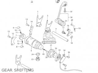 GEAR SHIFTING - DR200SE 2002 (K2) USA (E03)