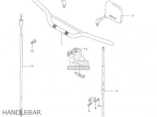 HANDLEBAR - DR200SE 2002 (K2) USA (E03)