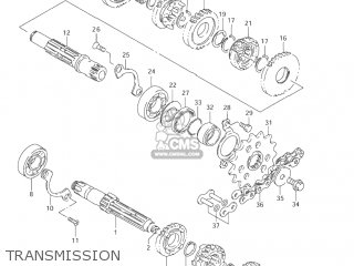 TRANSMISSION - DR200SE 2002 (K2) USA (E03)