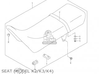 SEAT (MODEL K2/K3/K4) - DR200SE 2003 (K3) USA (E03)