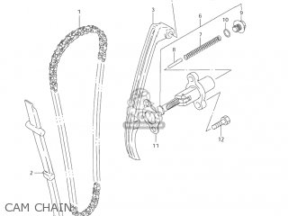 CAM CHAIN - DR200SE 2004 (K4) USA (E03)