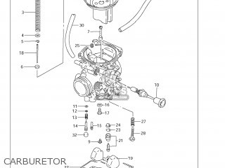 CARBURETOR - DR200SE 2006 (K6) USA (E03)