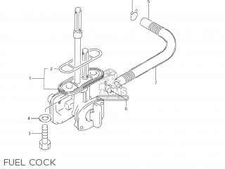 FUEL COCK - DR200SE 2006 (K6) USA (E03)