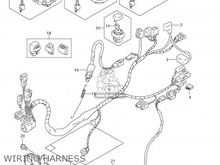 WIRING HARNESS - DR200SE 2006 (K6) USA (E03)