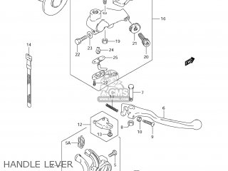 HANDLE LEVER - DR200SE 2007 (K7) USA (E03)