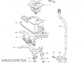 SPEEDOMETER - DR200SE 2007 (K7) USA (E03)