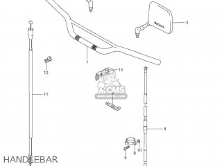 HANDLEBAR - DR200SE 2008 (K8) USA (E03)