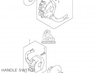 HANDLE SWITCH - DR200SE 2009 (K9) USA (E03)