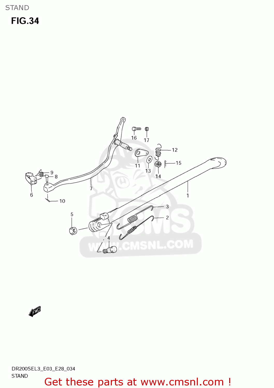 STAND DR200SE 2013 (L3) USA (E03)