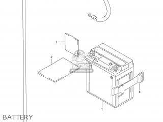 BATTERY - DR200SE 2013 (L3) USA (E03)