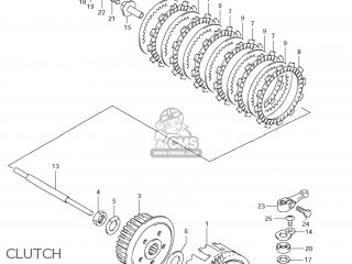 CLUTCH - DR200SE 2013 (L3) USA (E03)