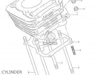 CYLINDER - DR200SE 2013 (L3) USA (E03)
