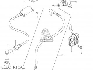 ELECTRICAL - DR200SE 2013 (L3) USA (E03)