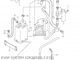 EVAP SYSTEM (DR200SEL3 E33) - DR200SE 2013 (L3) USA (E03)