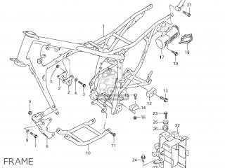 FRAME - DR200SE 2013 (L3) USA (E03)