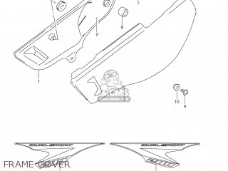 FRAME COVER - DR200SE 2013 (L3) USA (E03)