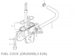 FUEL COCK (DR200SEL3 E28) - DR200SE 2013 (L3) USA (E03)