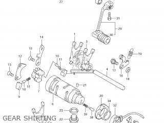 GEAR SHIFTING - DR200SE 2013 (L3) USA (E03)