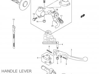 HANDLE LEVER - DR200SE 2013 (L3) USA (E03)