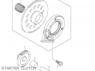 STARTER CLUTCH - DR200SE 2013 (L3) USA (E03)