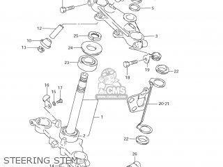 STEERING STEM - DR200SE 2013 (L3) USA (E03)