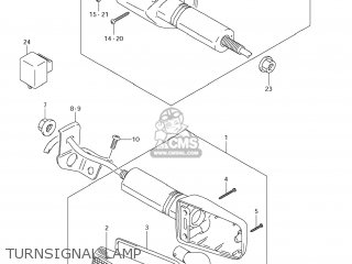 TURNSIGNAL LAMP - DR200SE 2013 (L3) USA (E03)