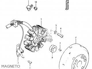MAGNETO - DR250 1982 (Z) USA (E03)