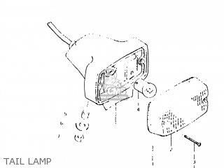 TAIL LAMP - DR250 1982 (Z) USA (E03)