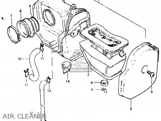 AIR CLEANER - DR250 1983 (D) USA (E03)