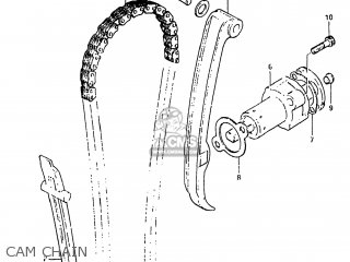 CAM CHAIN - DR250 1983 (D) USA (E03)