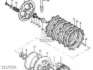 CLUTCH - DR250 1983 (D) USA (E03)