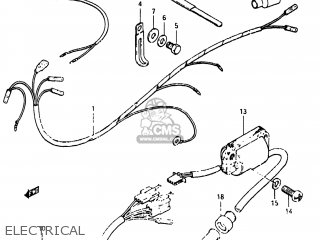 ELECTRICAL - DR250 1983 (D) USA (E03)