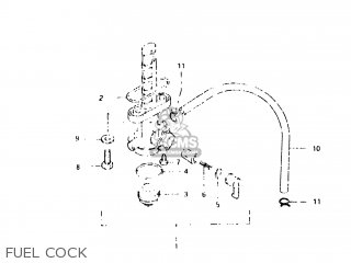 FUEL COCK - DR250 1983 (D) USA (E03)