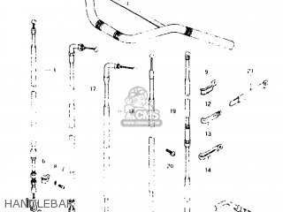 HANDLEBAR - DR250 1983 (D) USA (E03)