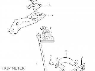TRIP METER - DR250 1983 (D) USA (E03)